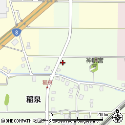 富山県滑川市稲泉1098周辺の地図