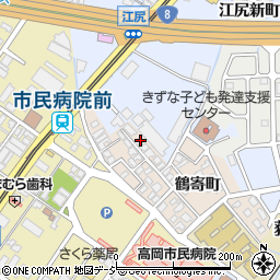 富山県高岡市鶴寄町1252-5周辺の地図