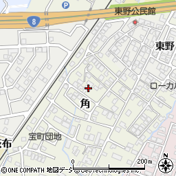 富山県高岡市角226-1周辺の地図