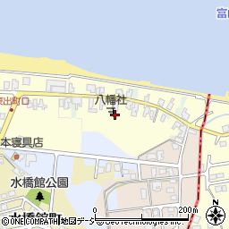 八幡社社務所周辺の地図