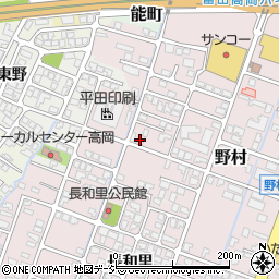 富山県高岡市野村1508周辺の地図