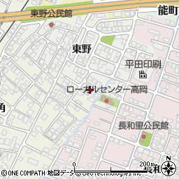 富山県高岡市角103-8周辺の地図