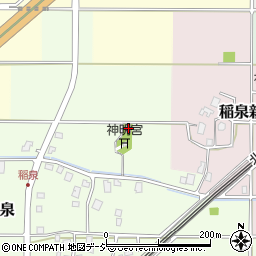 富山県滑川市稲泉326周辺の地図