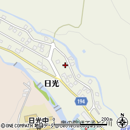 栃木県日光市日光2112周辺の地図