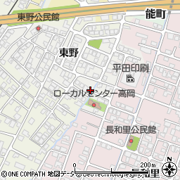 富山県高岡市角103-6周辺の地図