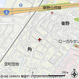 富山県高岡市角230周辺の地図