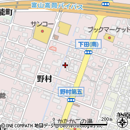 富山県高岡市野村1536-11周辺の地図