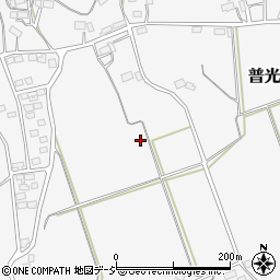 長野県飯綱町（上水内郡）普光寺周辺の地図