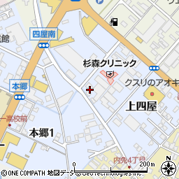 富山県高岡市上四屋733周辺の地図