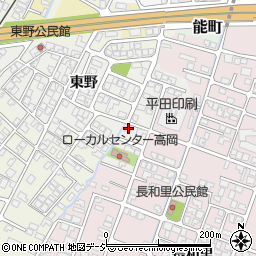 富山県高岡市野村1483周辺の地図