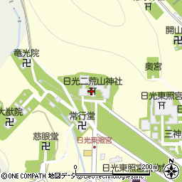 二荒山神社周辺の地図