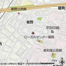富山県高岡市角103-3周辺の地図