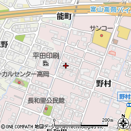 富山県高岡市野村1510-4周辺の地図