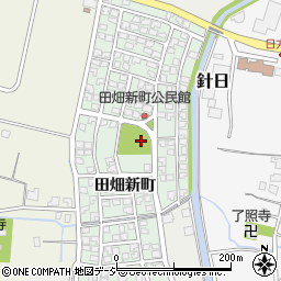 田畑新町北公園周辺の地図