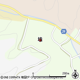 富山県高岡市境周辺の地図