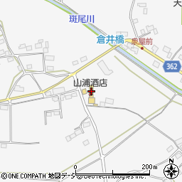 山浦酒店周辺の地図