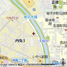 富山県鋳物工業協同組合周辺の地図
