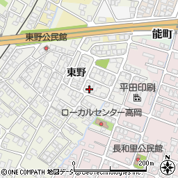 富山県高岡市角106-68周辺の地図