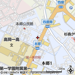 高岡タイヤ商会周辺の地図