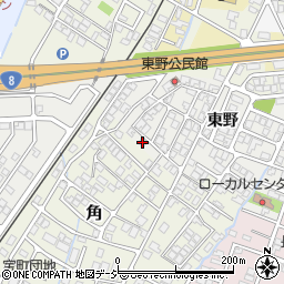 富山県高岡市角165-8周辺の地図