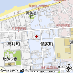 富山県滑川市領家町82周辺の地図