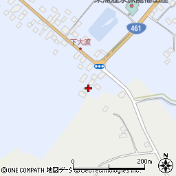 栃木県日光市大渡8周辺の地図