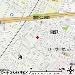 富山県高岡市角165-32周辺の地図