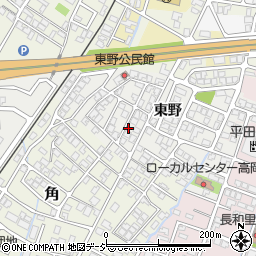 富山県高岡市角165-21周辺の地図