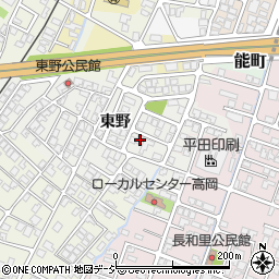 富山県高岡市角106-62周辺の地図