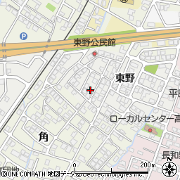 富山県高岡市角165-25周辺の地図