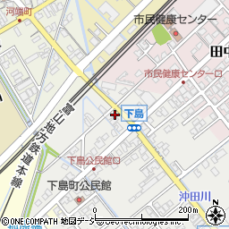 富山県滑川市下島214周辺の地図
