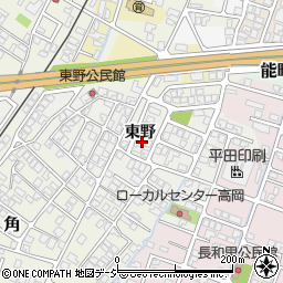 富山県高岡市角136-8周辺の地図