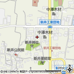 新井工業団地協同組合周辺の地図
