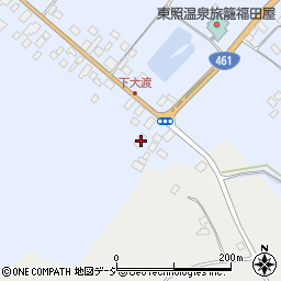 栃木県日光市大渡4周辺の地図