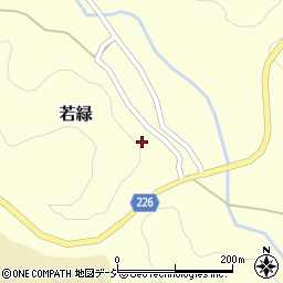 石川県かほく市若緑タ周辺の地図