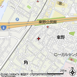 富山県高岡市角165-35周辺の地図