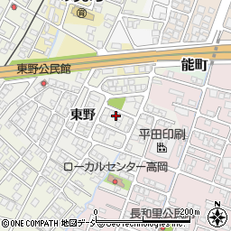 富山県高岡市角106-51周辺の地図