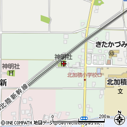 富山県滑川市中塚490周辺の地図