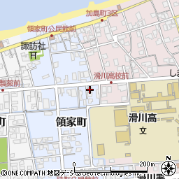 富山県滑川市領家町117周辺の地図