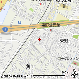 富山県高岡市角165-44周辺の地図