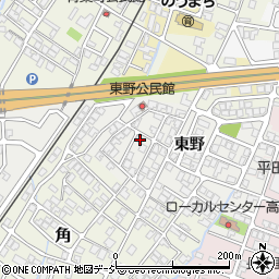 富山県高岡市角165-29周辺の地図