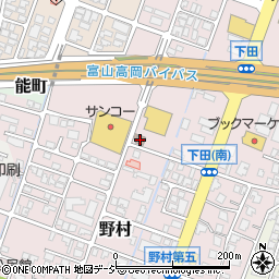 富山県高岡市野村1716周辺の地図