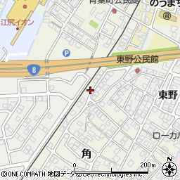 富山県高岡市角358-9周辺の地図