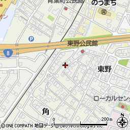 富山県高岡市角165-3周辺の地図