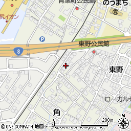 富山県高岡市角160周辺の地図