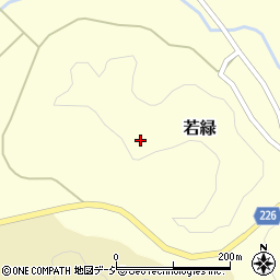 石川県かほく市若緑八号周辺の地図