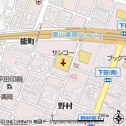 富山県高岡市野村159-1周辺の地図