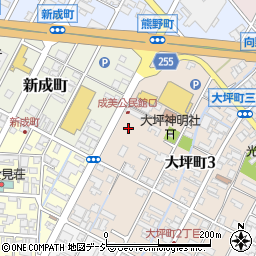 １００円ショップポピア　大坪店周辺の地図