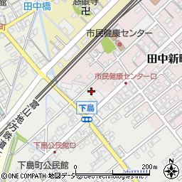 富山県滑川市下島202周辺の地図