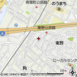 富山県高岡市角165-2周辺の地図